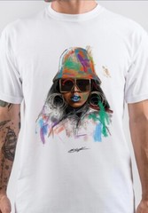 Missy Elliott Art T-Shirt Rapper Unisex Short Sleeve T-Shirt Full Sizes S To 5X