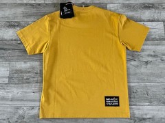 NWT Mens Moncler Grenoble Mustard Manica Corta Cotton Tee Shirt sz M $325