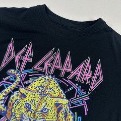 Def Leppard Band T-Shirt Black – Size L