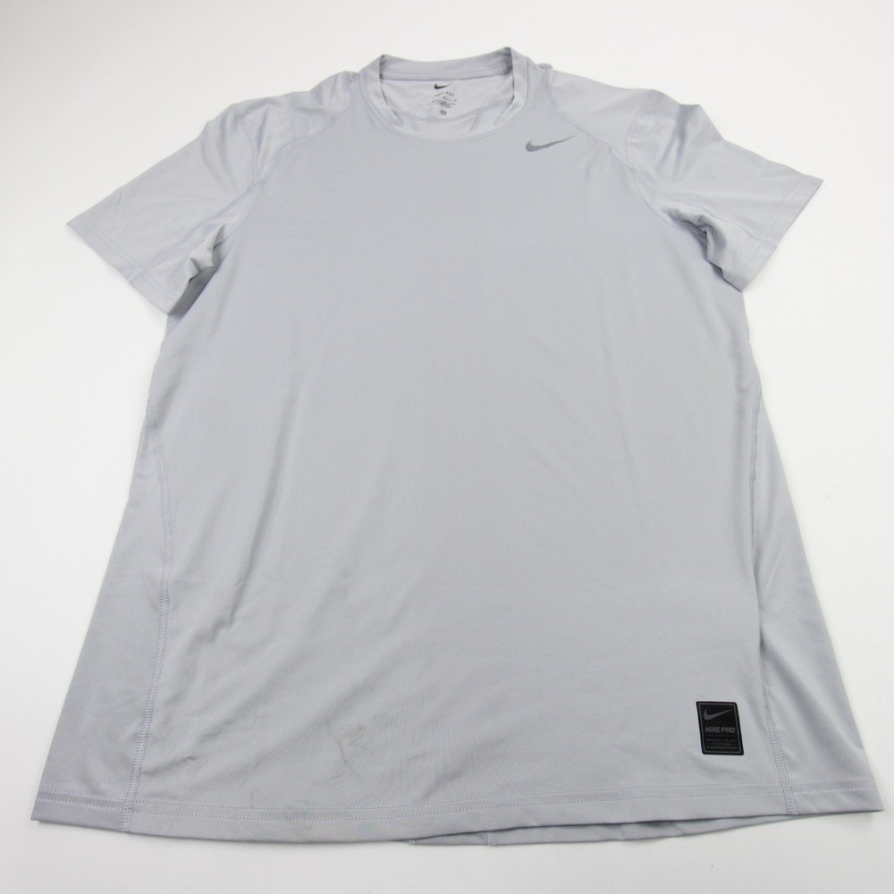Nike Pro Dri-Fit Short Sleeve Shirt Men’s Gray Used L