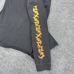 Vintage JNCO Jeans Shirt Mens 2XL Black Skull Long Sleeve Hit Made In USA Y2K
