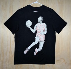 Nike Men’s Medium Air Jordan T-Shirt MJ Michael Jordan Dot Graphic Short Sleeve