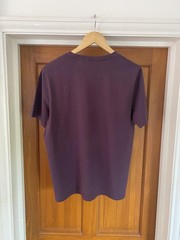 Seasalt Cornwall Midwatch T-Shirt Men’s M Purple Organic Nautical Graphic