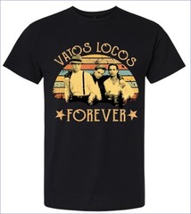 Vatos Locos Forever T-shirt Men’s or Youth Small to 5X-Large Black Style 3