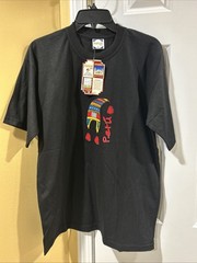 NEW Peru Marlok Arts Men’s T-Shirt Large Black Country Of Peru Souvenir NWT