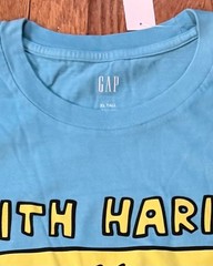 Keith Haring Graffiti-like by NYC artist Graphic T-shirt Tall XL NEW with Tags