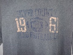Arizona Jean Co Y2K Faded Graphic T Shirt Gray Distressed 1961 Mens XL