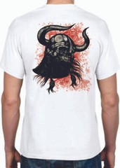 Adult DryBlend® T-Shirt – (WARRIOR SKULL – GOTHIC CELTIC)