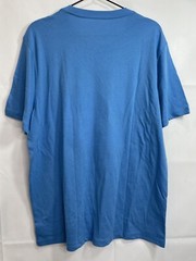 Old Navy Men’s Large Graphic Working On My Six Pack Blue Short Sleeve T- Shirt