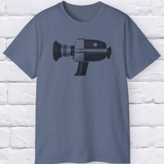 8mm Camera Shirt, Retro Camera Tee, Vintage Photography Lover Shirt