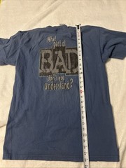Vintage Bad Boy Club Shirt Mens Large Single Stitch 90s Y2K Made USA Faded