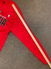 Georgia Bulldogs Shirt Mens M 2019 NCAA Sugar Bowl Long Sleeve Cotton Pullover