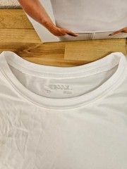 L / LARGE WHITE – 3 PACK – 32 Degrees Cool Men’s Short Sleeve T-Shirts Crew Neck