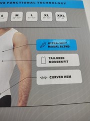 Threads Ultra Soft Premium Tank For Men Size Large White