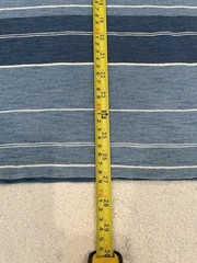 RRL Double RL Ralph Lauren Striped Indigo Blue T-Shirt Men’s Medium Cotton USA