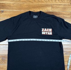 Zach Bryan American Heartbreak Tour Shirt Long Sleeve Black Small