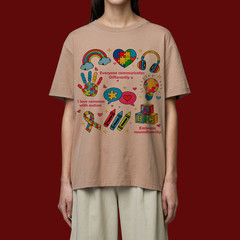 Autism Awareness Shirt Puzzle Piece Neurodiversity Tee