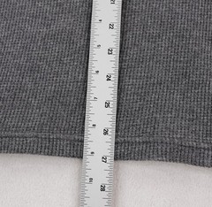 Wallace & Barnes Waffle Henley Shirt Men’s Medium Tall Gray Thermal Long Sleeve