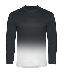 Badger Sport 420400 Mens Ombre Long Sleeve Tee T-Shirt