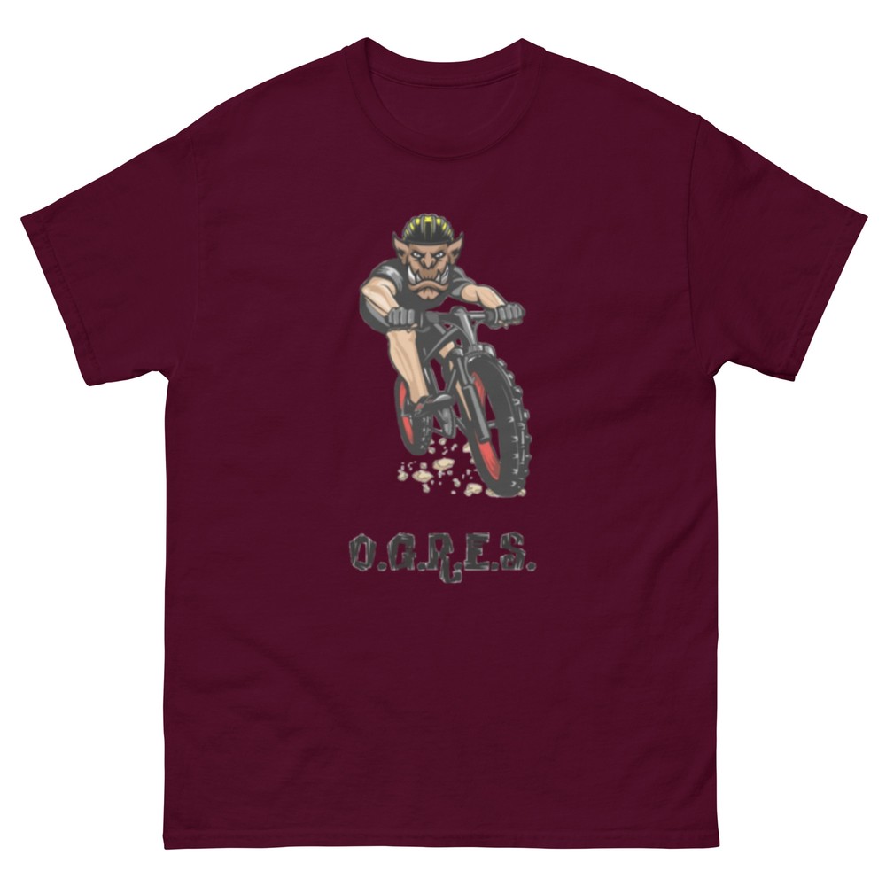 OGRES Old Guys Ride Everything Slower T=shirt Men’s Classic