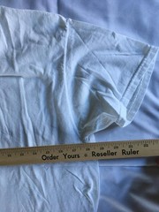 Hanes Shirt Mens Medium White ComfortSoft Crewneck Short Sleeve Cotton Tee Blank