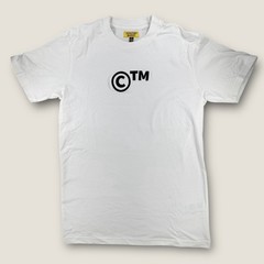 Chinatown Market T-Shirt Mens Small White Copyright TM Graphic Logo Streetwear