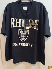 RHUDE ‘Oxford University’ Heavyweight Tee Size Large