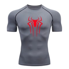 Men’s Compression Gym T-Shirt Quick Dry Short Sleeve Fitness Running Tee Shirt