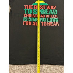 LAT Apparel Elf Movie Quote Graphic T-Shirt Mens Large Black Excellent Festive