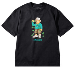 Chinatown Market Studios Making It Rain Bear T-Shirt Jet Black Brand New Withtag