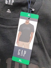 Brand new GAP 1969 men’s t-shirt in black. Classic design with front logo print,