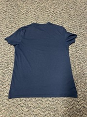 Men’s Yeti Blue American Flag T Shirt Large Light Weight Stretch