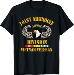 NEW LIMITED 101st Airborne Division Vietnam Veteran Tshirt, Veterans Day T-Shirt