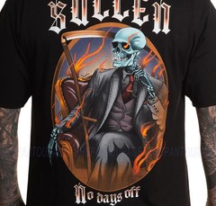 Sullen Art Collective No Day Off Standard SCM5889 New Short Sleeve Men`s T-shirt