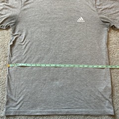 Adidas Gray Heather Men’s size L Athletic T-Shirt