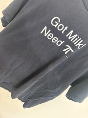 Vintage Shirt Mens L Black Y2K Discovery Channel TV Promo Tee Got Milk Y2K T583