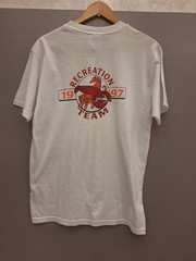 Vintage 1997 Best Western Blue Water Ocean T-Shirt Hanes Heavyweight 50/50 USA M