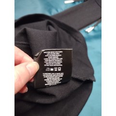 Vie Riche Paris Mens Multi-Panel Colorblock Zipper T-Shirt Black Teal Blue M