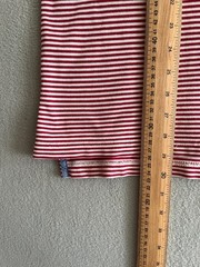 Uniqlo x Michael Bastian Polo Shirt Mens XL Red Striped Chambray Button Down