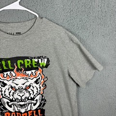 Kill Crew T-Shirt Men’s XL Gray Barbell Demons Weight Lifting Training MMA