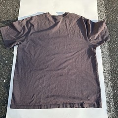 Carhartt K87 Men’s T-shirt Maroon Brown XL Short Sleeve 100% Cotton Loose Fit