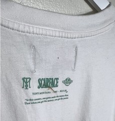 Limited Edition Scarface X Shoe Palace Men’s Tee Size Xl White Okay Condition