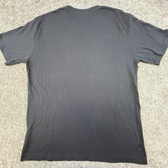 Reebok T-Shirt Men’s Large Black Sports Outdoors Soft Comfort Short Sleeve Used