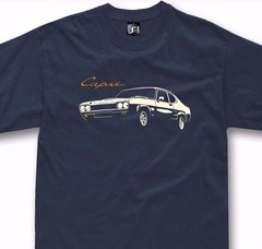 T-shirt for ford capri fans classic car rs mk2 tshirt S – 5XL