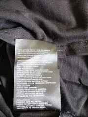 Prada Milano Black Cotton T-Shirt with Triangle Logo Patch Adult XL Essential