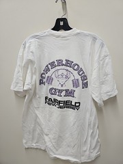 Vintage Powerhouse Gym T-Shirt Mens Xl USA Fairfield New Jersey Bodybuilding