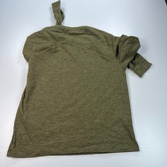 Lucky Brand Henley Shirt Mens Large Green Long Sleeve Casual Preppy