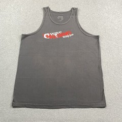 VINTAGE Wave Riding Vehicles WRV Tank Top Shirt Men XL Gray Graphic Logo 90s Y2K