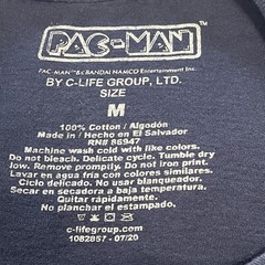 Pac-Man Ghosts Logo By C-Life Group Short Sleeve Medium Shirt Games Video Arcade