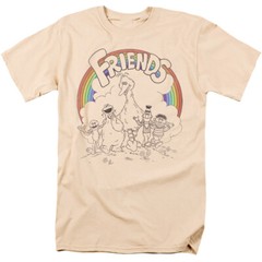 SESAME STREET FRIENDS Licensed Adult Men’s Graphic Tee Shirt SM-3XL